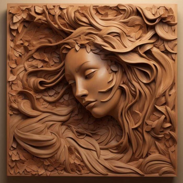 نموذج ثلاثي الأبعاد لآلة CNC 3D Art 